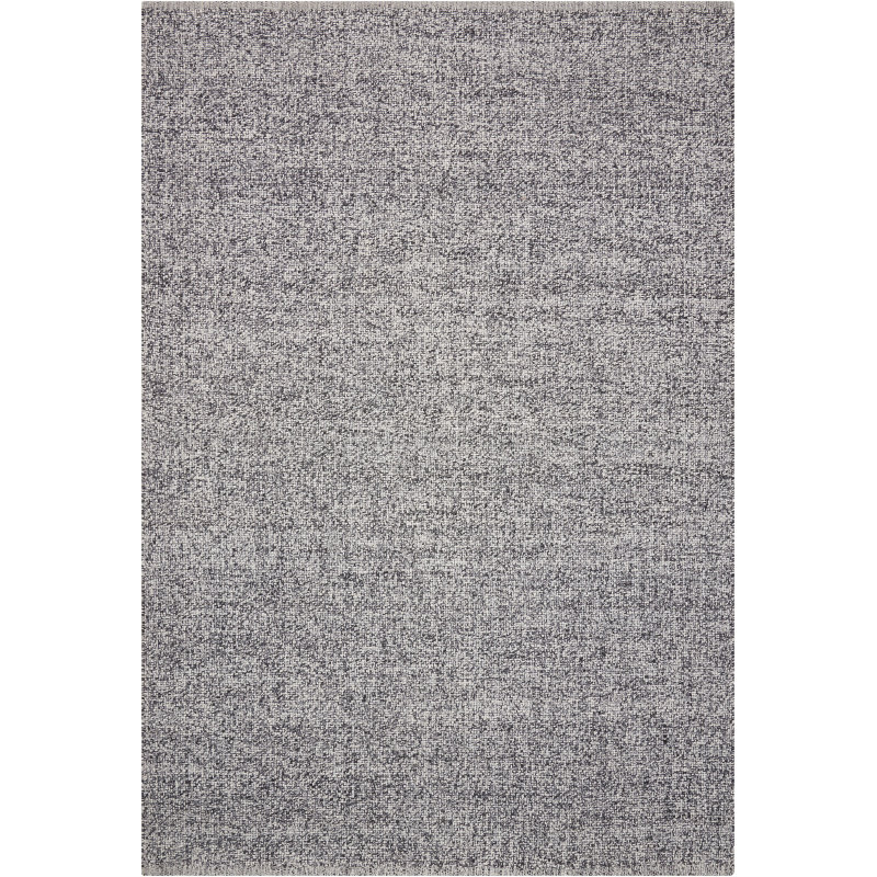 Tapis carbone noué à la main Tobiano, Rectangle 5 pi 3 po x 7 pi 5 po