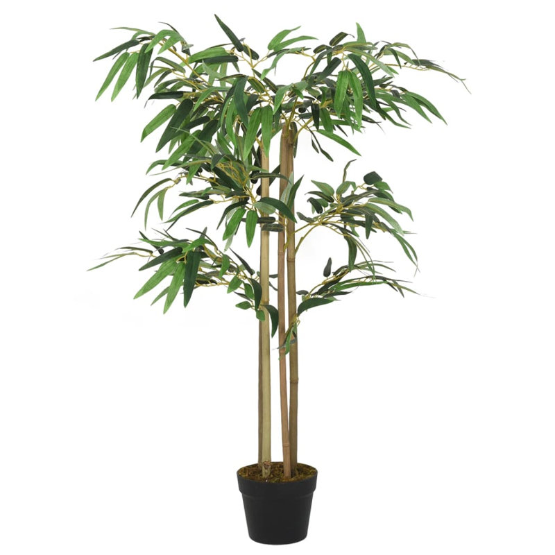 Faux Bamboo Tree in Pot, 120cm H x 16cm W