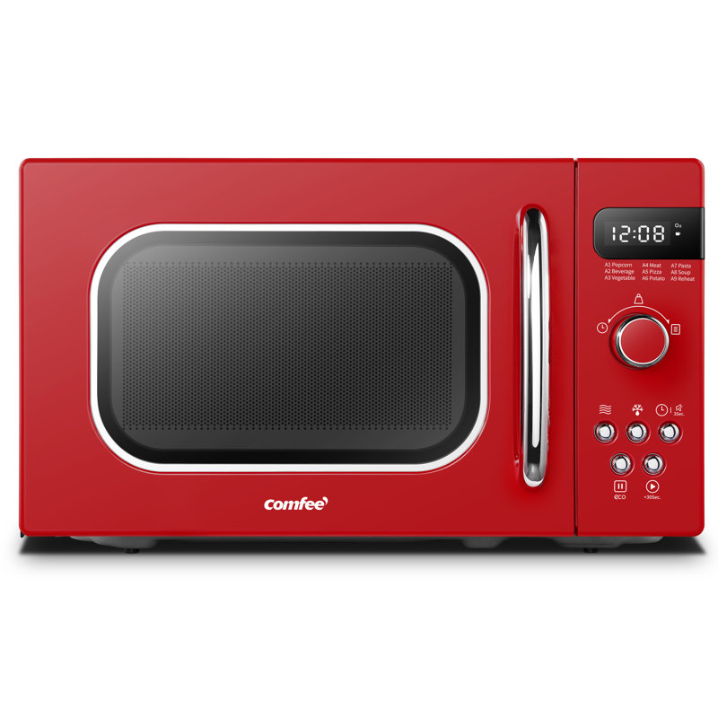 Four à micro-ondes 17,3 "0,7 cu pi 700. comfee, Rouge passionné