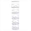 Bibliothèque classique blanche rotative à 5 niveaux, panneau de fibres à densité moyenne et rangement vertical en fer 360 ° pour la chambre à coucher et le salon-129225617-129225614