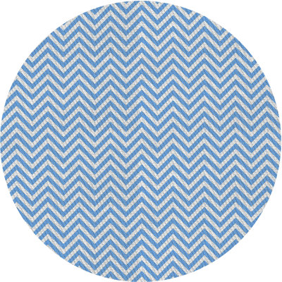 Tapis bleu tissé à la machine
