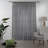 Pinch Pleat Extra Long & Exra Wide Silk Crep Single Panel Sheer-114882390-98354364