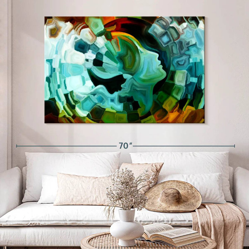 Leisha Creative Mind, 34" H x 51" W