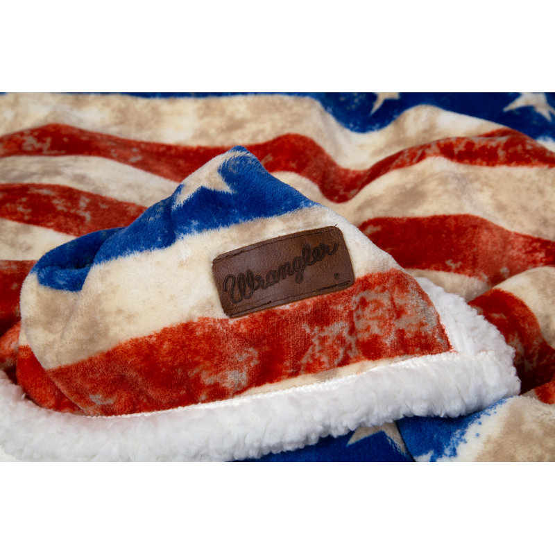 Wrangler Stars and Stripes Throws