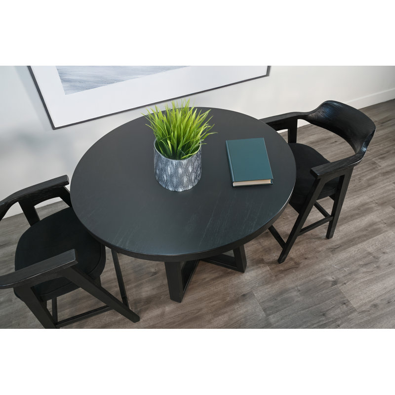 Mia Round Counter Height Table, Umbra, 36" H x 44" L x 44" W