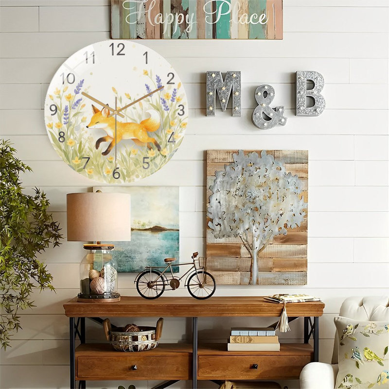 Horloge murale 12 po