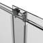 Porte de douche coulissante simple sans cadre l 58 à 61 po x H 76 po avec verre trempé épaissi de 3/8 po (10 mm)-66824662