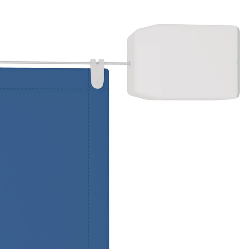 Dakota Fields 800cm W x 0cm D Fabric Blue Cover Retractable Side Awning