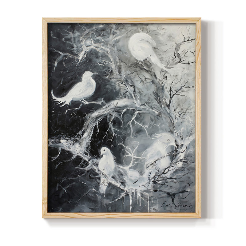 ANIMALS Series X, reproduction encadrée - bois massif, H 21 po x l 17 po