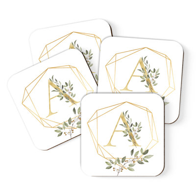 Sous-verres Café à monogramme