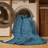 Machine Washable Solid Gray Area Rug-896634104