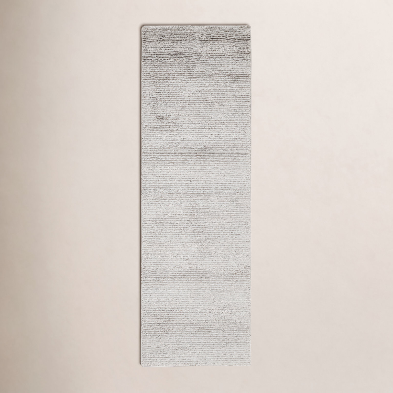 Danberry Light Gray Hand-Tufted Rug, Runner 2'6" x 8'