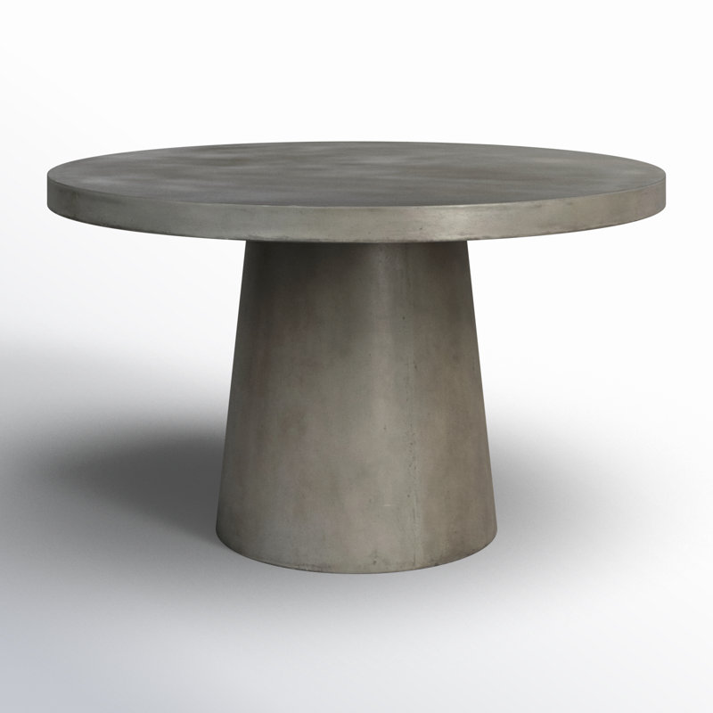 Alistar 51'' Concrete Outdoor Dining Table