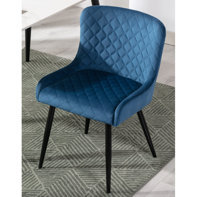 Hambling Upholstered Dining Chair, Blue