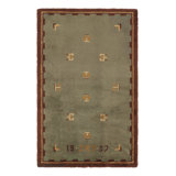 Vintage One-of-a-Kind 3'11x6'1 Hand Knotted Area Rug