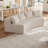 Boneless Corduroy Curved Sectional Sofa With Four Pillows, Modules-1760115750-1775360555