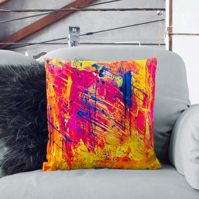 Abstract Square Cushion