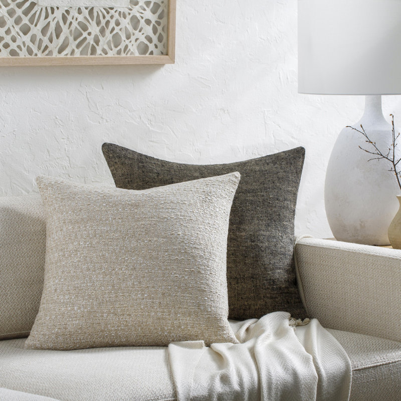 Throw Square Pillow Cover & Insert, Pillow Cover Only - No Insert, 18" x 18"