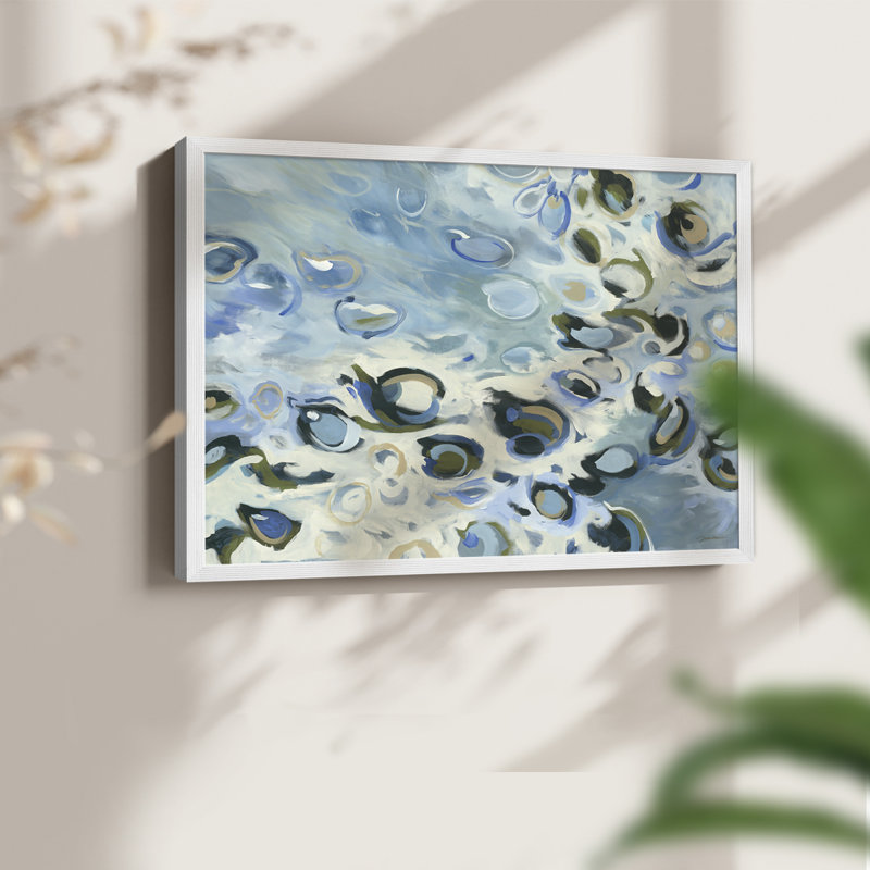 Washed Ashore -Framed Print - Restickable, H 11 po x l 14 po, Blanc