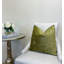 Housse de coussin en chenille unie-108655449-108655453