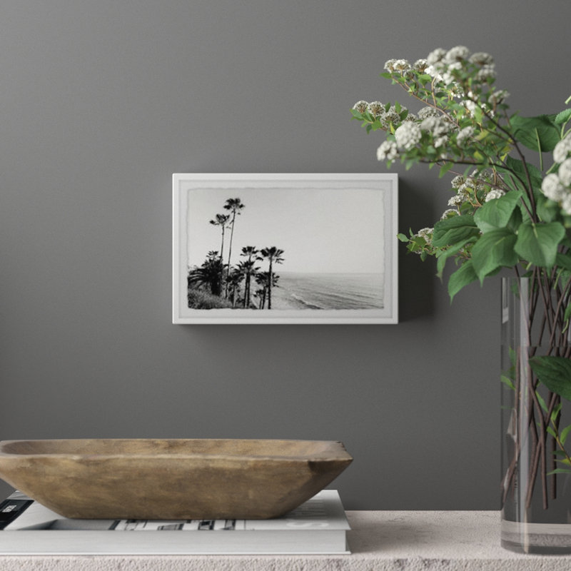 Hillside Blues II by Morgan Hartley - Single Picture Frame Print, Black Framed Paper, 20cm H x 30cm W x 4cm D