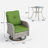 2-Person Patio Conversation Set With Rocking Swivel Chairs And Tempered-Glass Table-486542857
