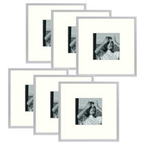 6 Pieces Wood Wall Mount Photo Frame Set, Shyenthic Wooden Picture Frames,  Gallery Wall Frames, Gallery Wall Set, Frames for Wall Art 