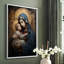 Série Religious XCVI - reproduction encadrée de qualité supérieure - prête à être accrochée - aucun clou requis-1550967089-1550967094