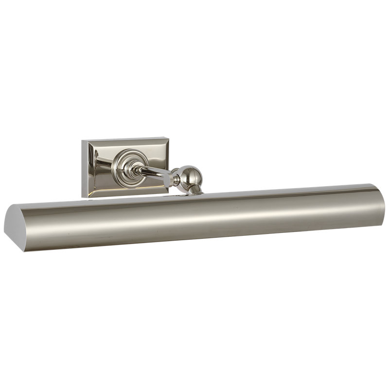 Cabinet Maker 18" Cordless Picture Light, Polished Nickel