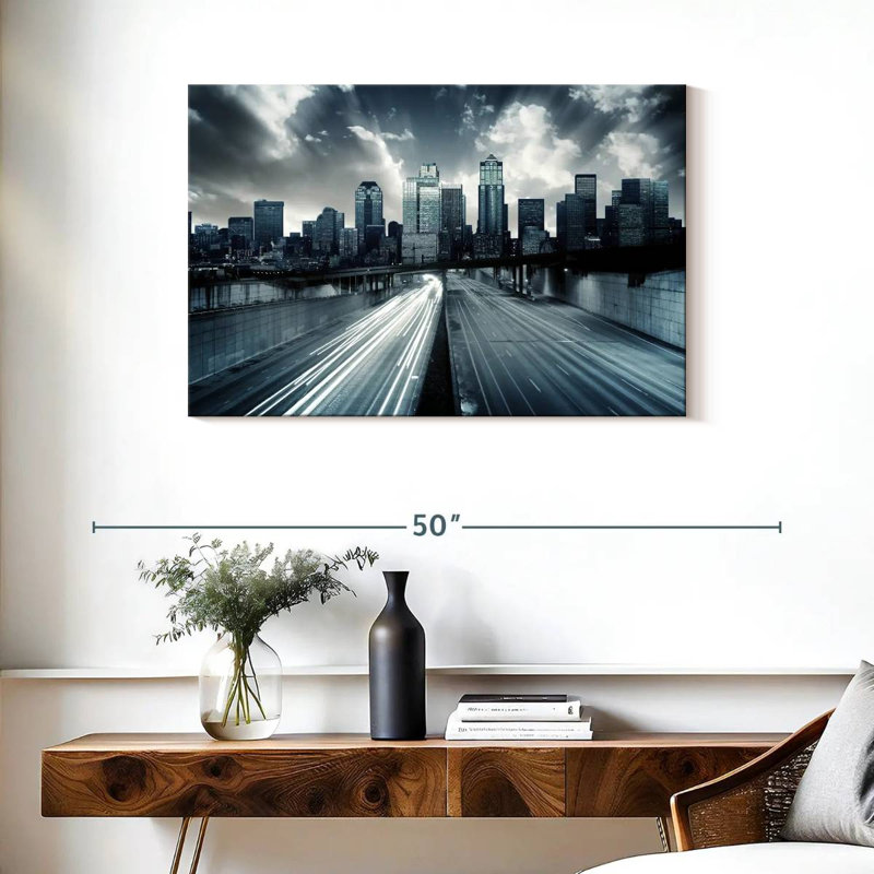 Sirci Modern City Highway, H 24 po x l 36 po