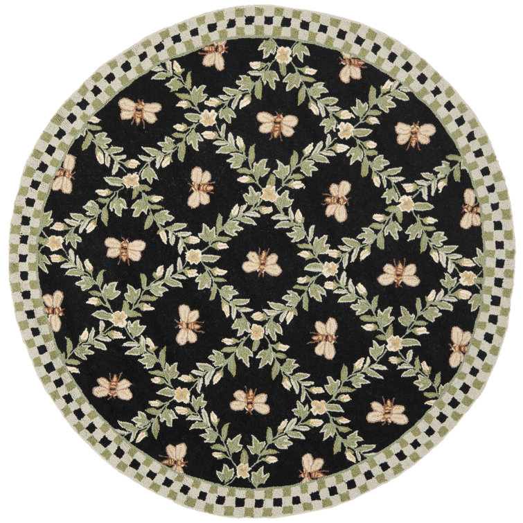 Hand Hooked Wool Southwestern Rug
