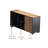 Burlywood Rectangular Solid Wood Writing desk-748645638