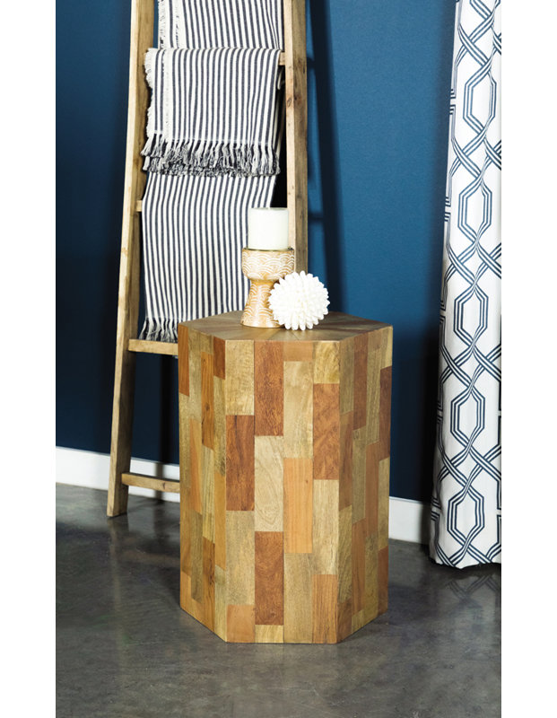Solid Wood End Table