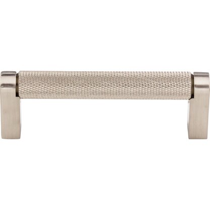 Solid Satin Brass texture No. 2 Knurled Drawer Pulls and Knobs