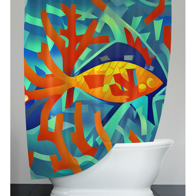 Rideau de douche Allicen, H 72 po x l 70 po