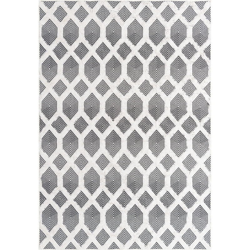 Mishti Cotton Moroccan Indoor Rug, Rectangle 6'4" x 9'