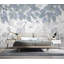 Papier peint amovible scandinave à branches et feuilles nordiques gris-1923545445