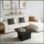 Table basse carrée, table basse 31,5 pouces