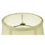 Abat-jour cloche en soie / coquille d'œuf H 11 po x l 14 po