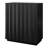 Olie 28" Wide Rectangular Fluted Accent Cabinet in Black Grain-1217139985