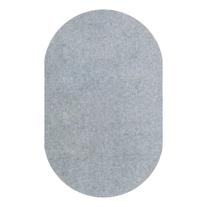 Sous-tapis Hokku Designs Timora, Ovale 2 pi 11 po x 4 pi 11 po
