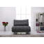 Mikaylin Twin 101cm Faux Leather Convertible Sofa-11023563