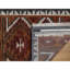 Tapis brun ambré 2 pi 1 po x 3 pi 1 po de conception amérindienne du Sud-Ouest avec construction empilée, moelleux et luxueux, noué à la main, pure laine, tapis, échantillon, tapis oriental