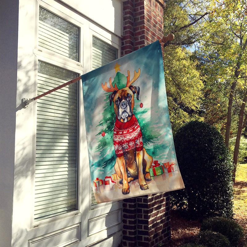 Double Sided Polyester Christmas, 40'' H x 28'' W