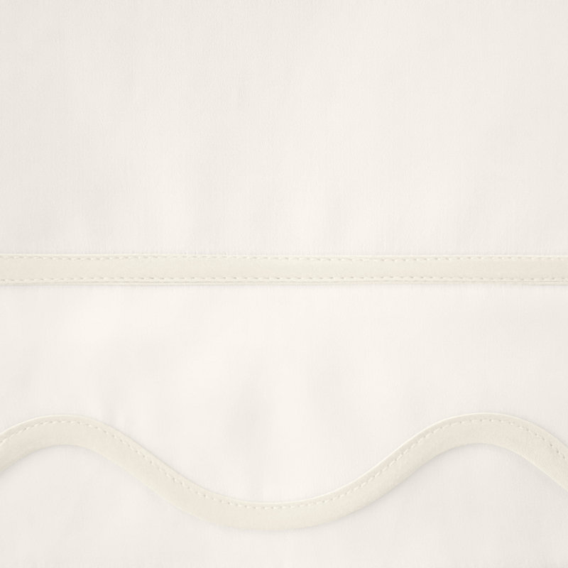 Amalfi Sateen Sheet Set, Ivory/Ivory, California King Sheet Set