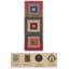 Tapis tissé à rayures multicolores à motif géométrique coloré-1927126725