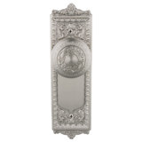 Egg & Dart Plate with Egg & Dart Door Knob