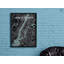 « new york city map », reproduction d’impression sur affiche en minuit-22633123