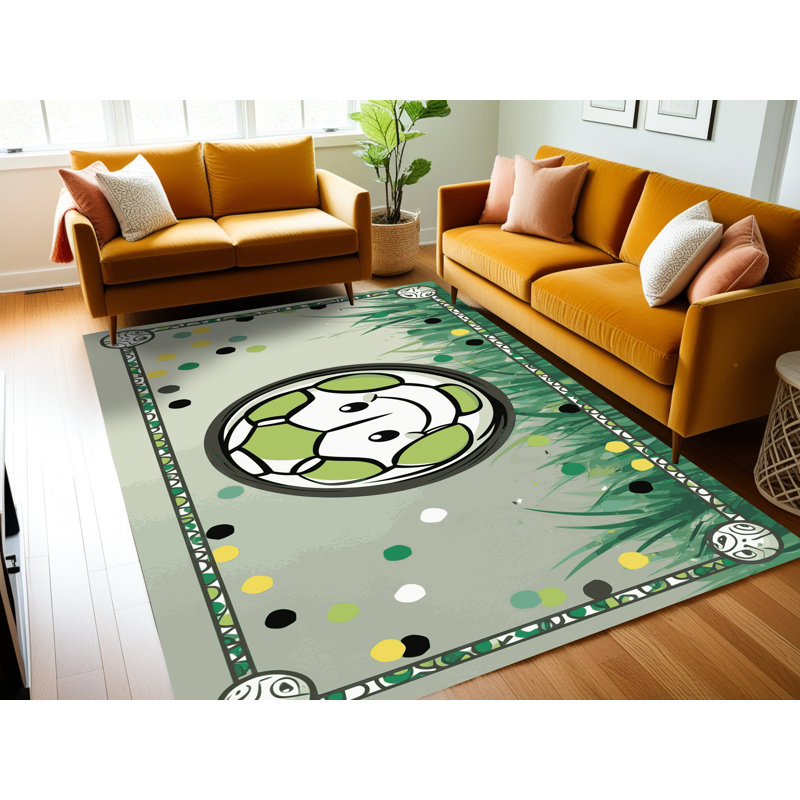 Tapis de football pour enfants Zoomie, Rectangulaire 3 pi x 5 pi