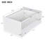 Lit de bébé convertible en lit de jour avec tiroirs, lit de bébé 2 en 1 avec garde-corps en bois massif, table à langer et rangement, compatible avec les matelas pour tout-petits américains (sans matelas)